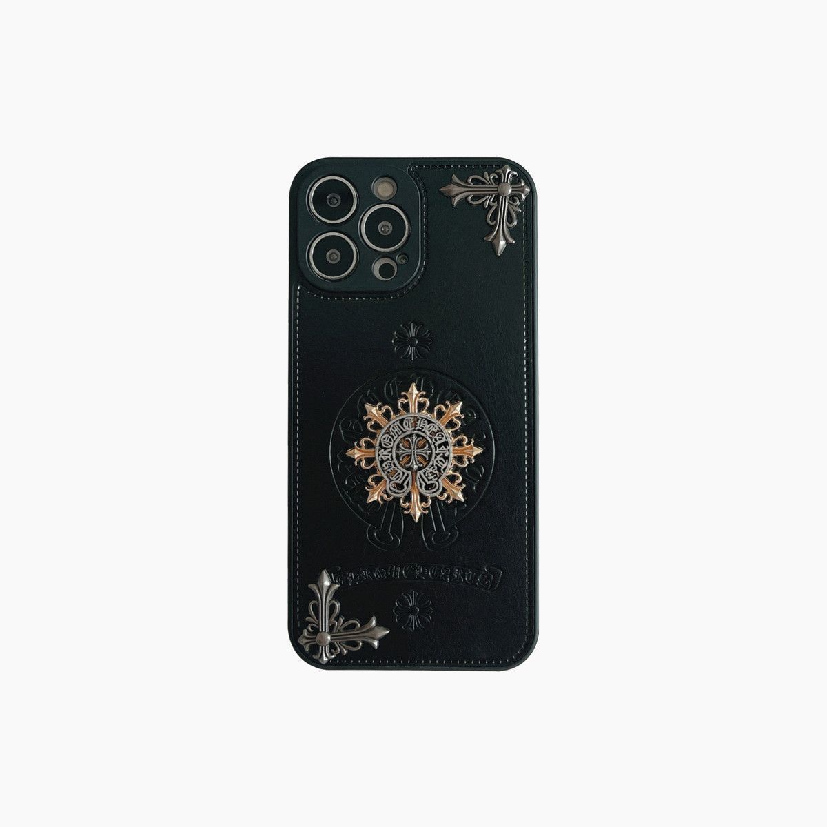 Chrome Hearts Golden Horse Shoe iPhone Case - Chrome Hearts