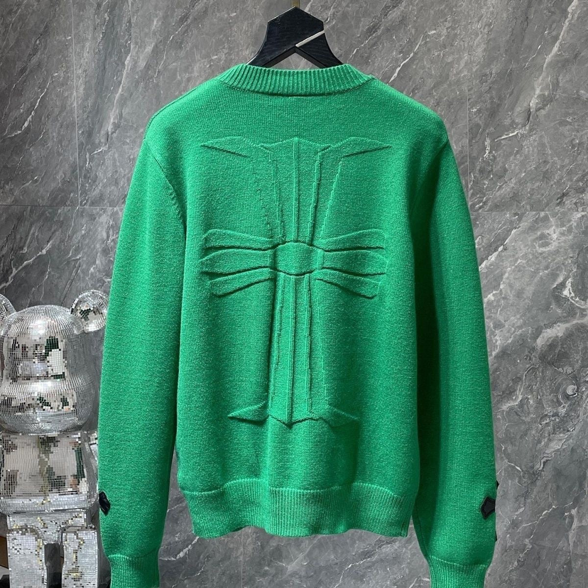 Chrome Hearts Green Long Sleeve Sweater - Chrome Hearts