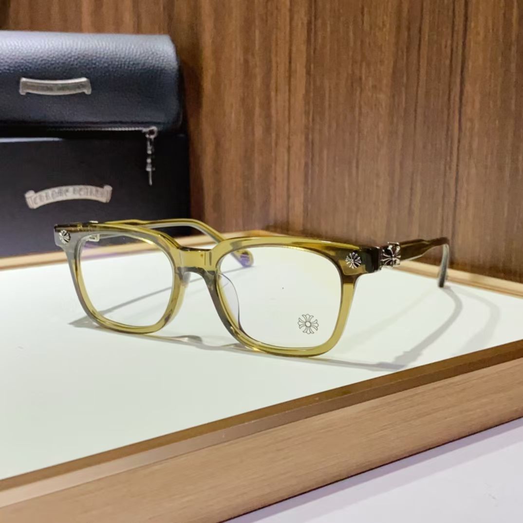 Chrome Hearts Lite Green Glasses - Chrome Hearts