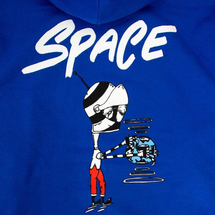 authentic chrome hearts matty boy space pullover hoodie - premium designer jewelry front view