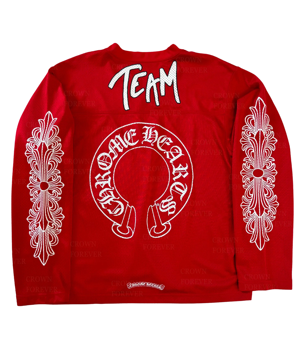 authentic ch matty boy stadium warm up long sleeve jersey - premium designer jewelry front view