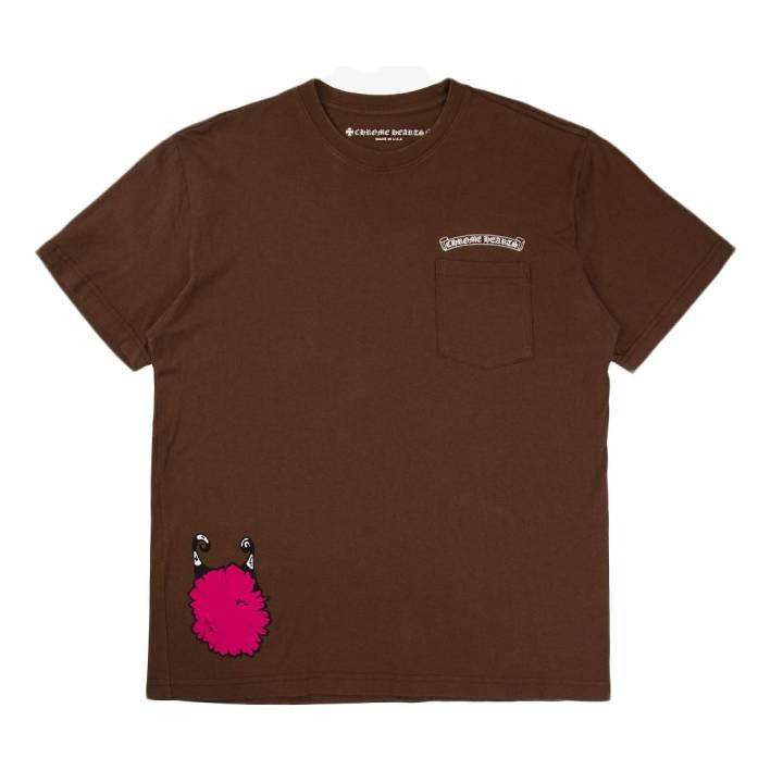 authentic chrome hearts matty boy structure t-shirt - premium designer jewelry front view