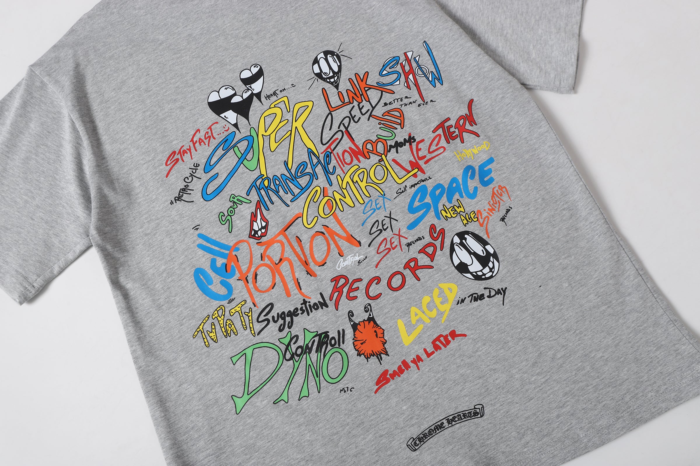 authentic chrome hearts matty boy suggest t-shirt - premium designer jewelry front view