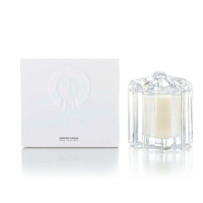 authentic chrome hearts scented candles - premium designer jewelry front view