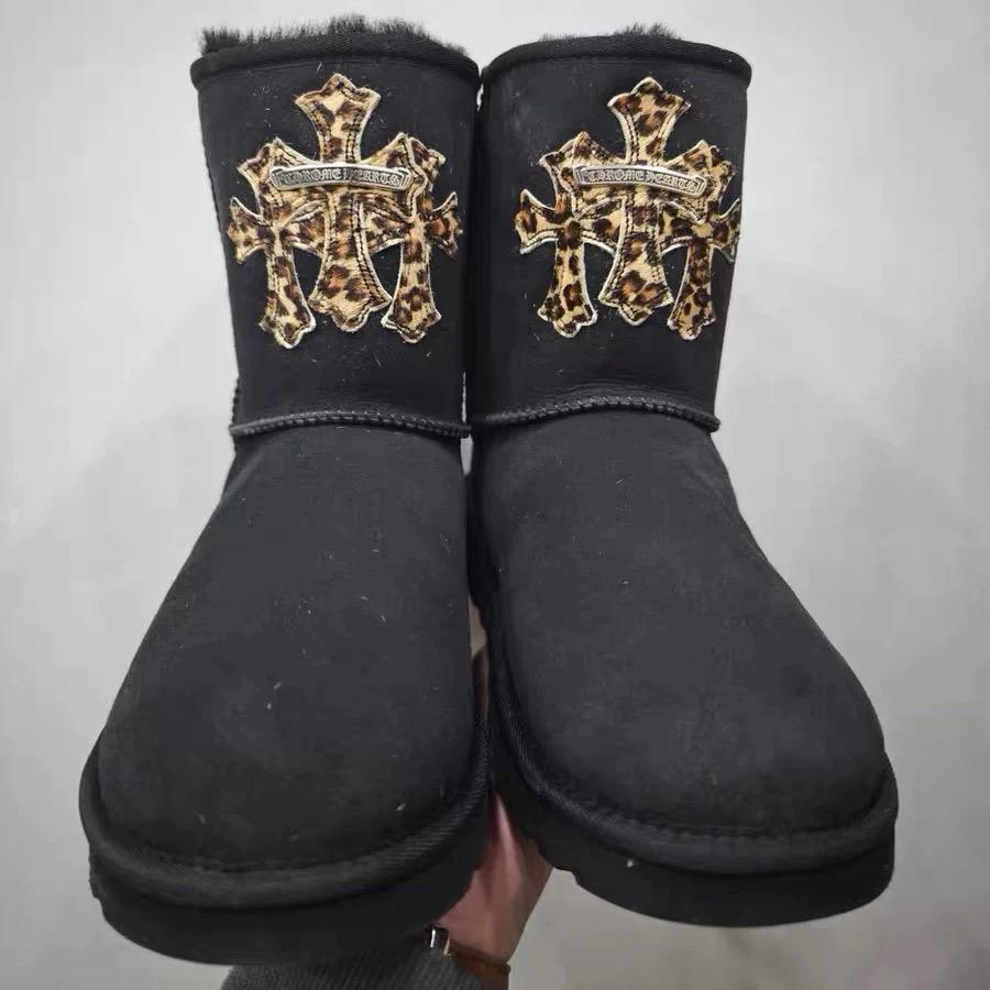 authentic chrome hearts shoes women - premium designer jewelry front view
