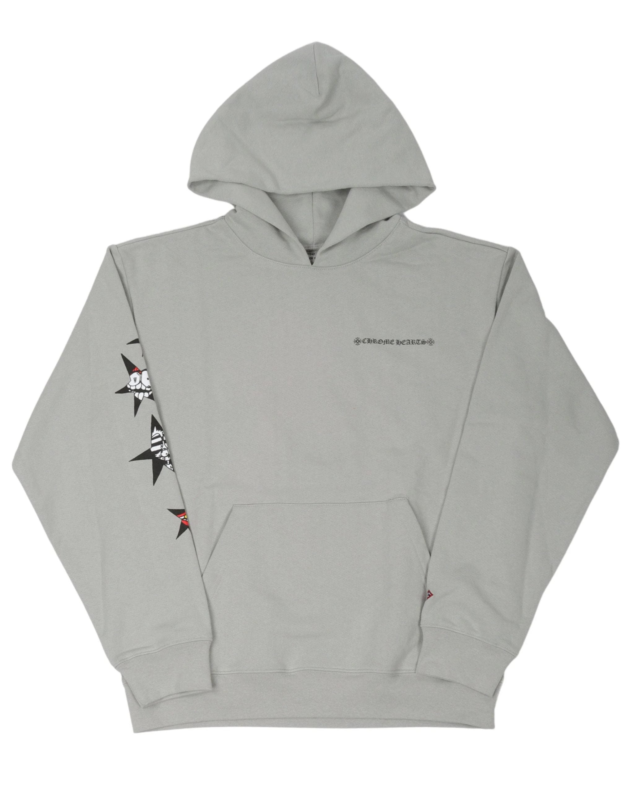 authentic chrome hearts suggest hoodie​ - premium designer jewelry front view