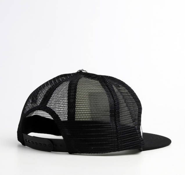 authentic chrome hearts trucker hat​ - premium designer jewelry front view