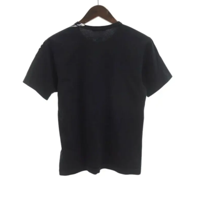 authentic chrome hearts x comme des garcons rare restock black shirt - premium designer jewelry front view