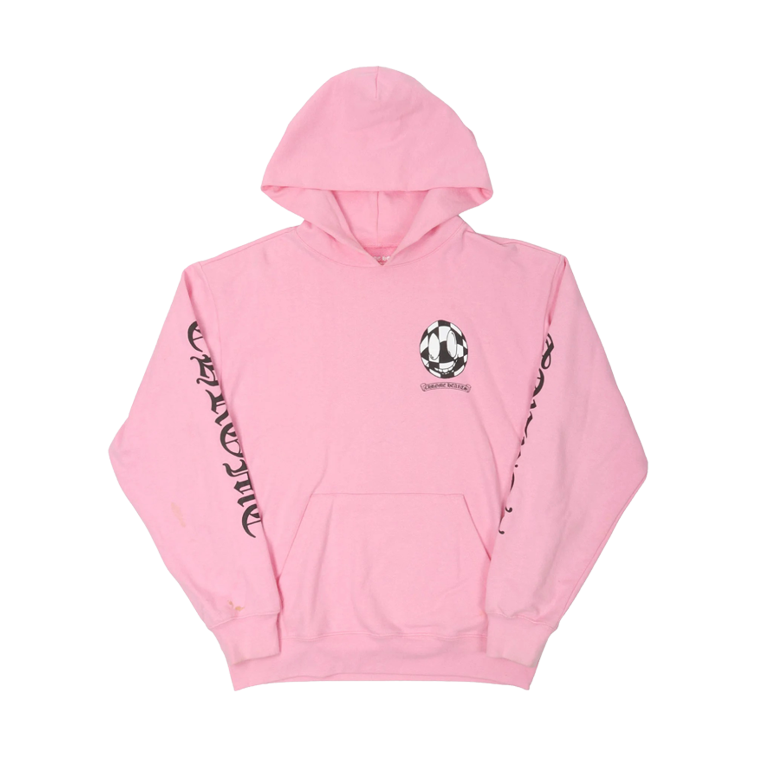 authentic ch x matty boy cross patch hoodie - premium designer jewelry front view