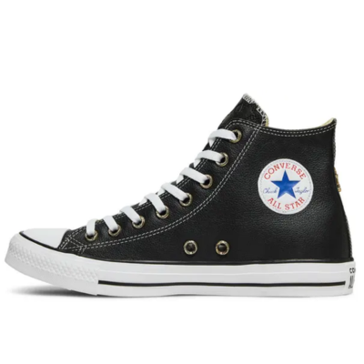 authentic chrome hearts x converse chuck taylor all-star - premium designer jewelry front view