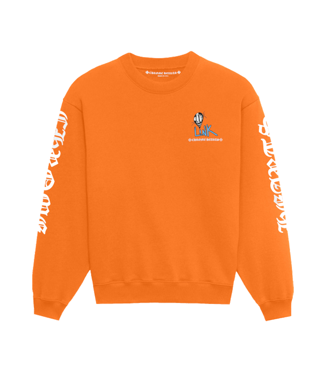 authentic ch x matty boy link sweatshirt - premium designer jewelry front view