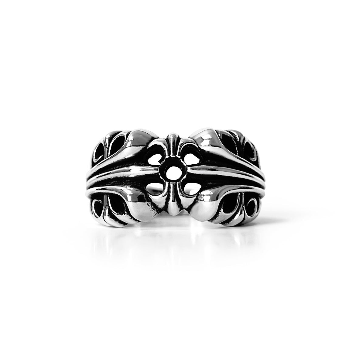 authentic k&t ring - premium designer jewelry front view