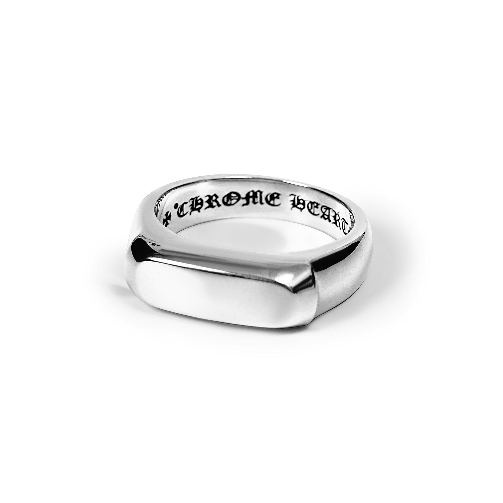 authentic lil pj plain ring - premium designer jewelry front view