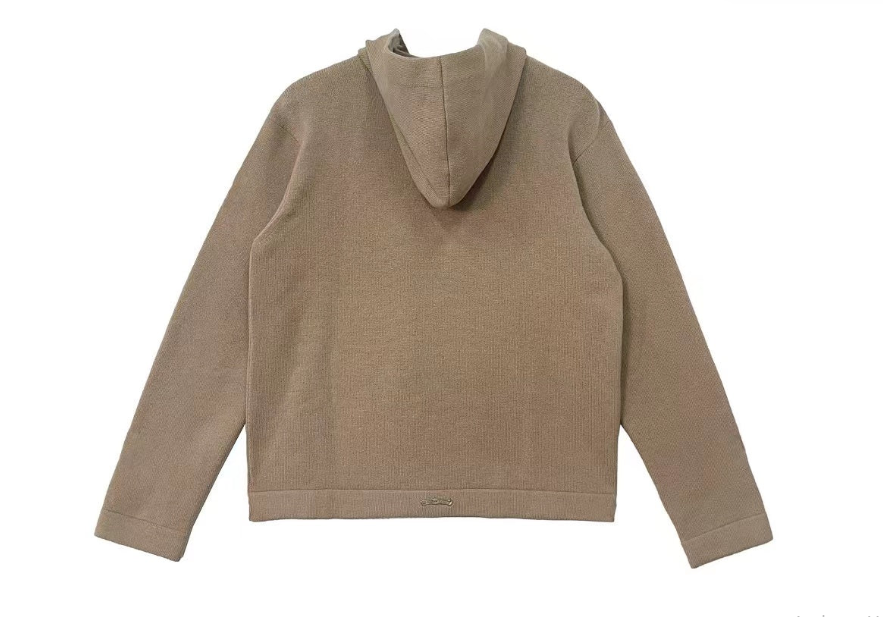 authentic chrome hearts cashmere hoodie - premium designer jewelry front view