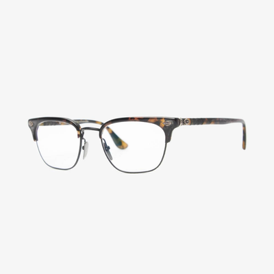 authentic chrome hearts cheetah glasses - premium designer jewelry front view