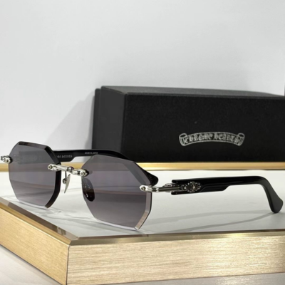authentic chrome hearts deep ii - premium designer jewelry front view