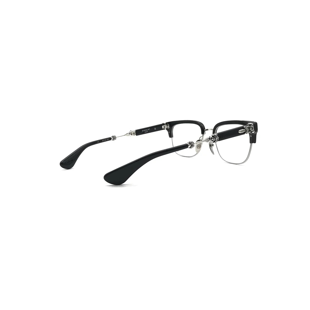 authentic chrome hearts evangelist glasses - premium designer jewelry front view