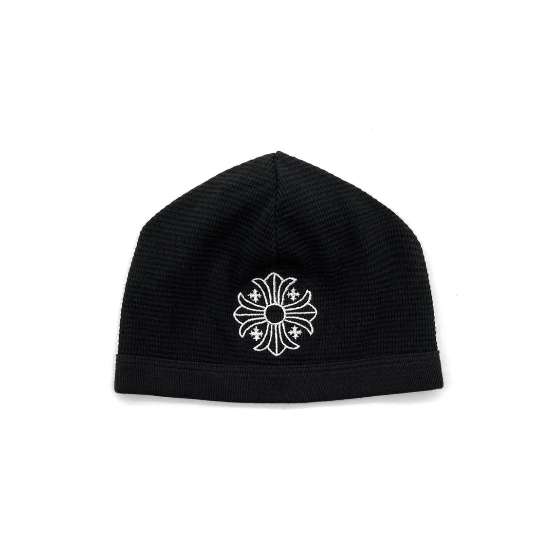 authentic chrome hearts knit beanie​ - premium designer jewelry front view