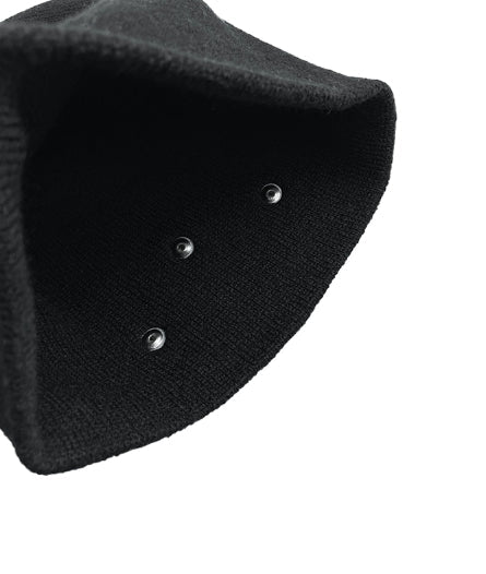 authentic chrome hearts triple cross beanie​ - premium designer jewelry front view