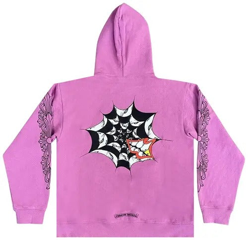 Purple Chrome Hearts Hoodie - Chrome Hearts