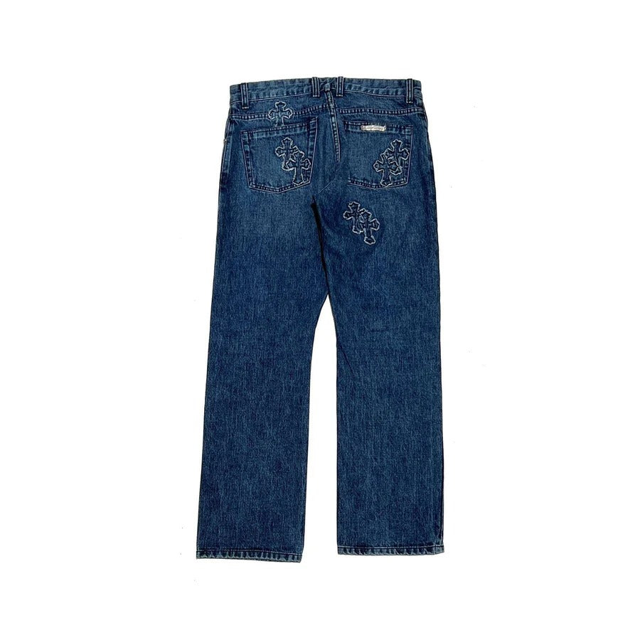 Chrome Hearts Baggy Jeans