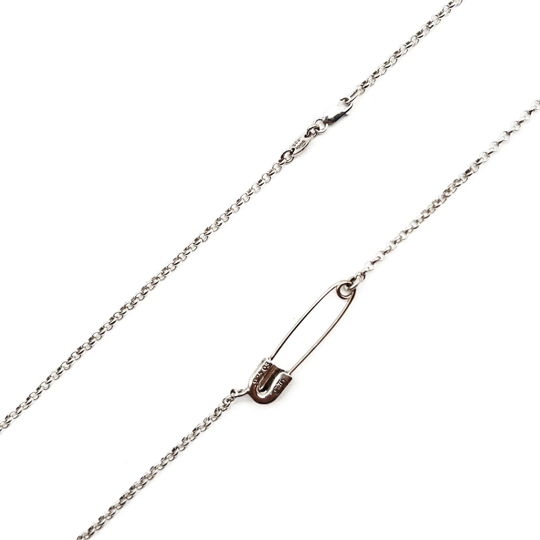 Chrome Hearts Safety Pin Necklace