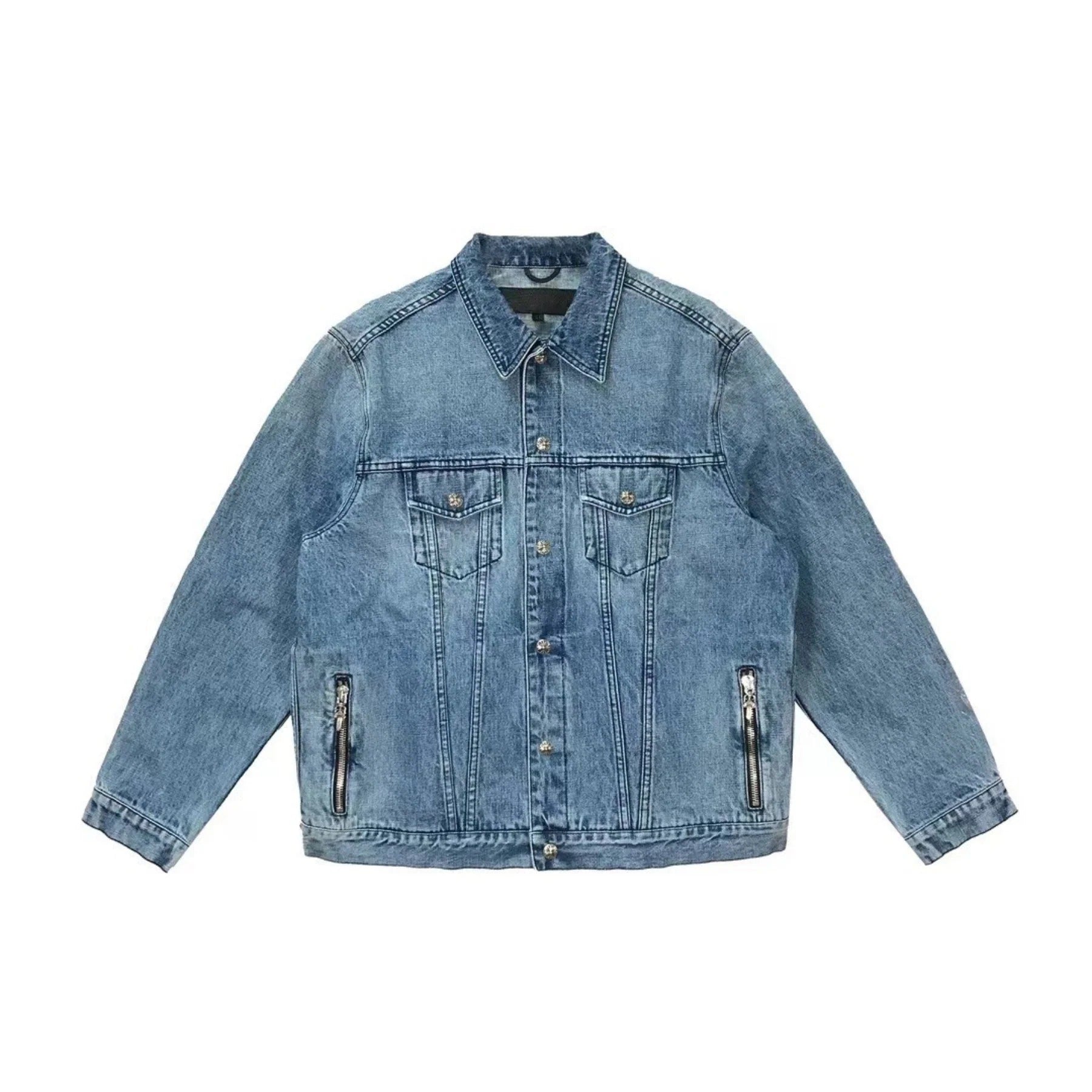 Chrome Heart Jean Jacket - Chrome Hearts