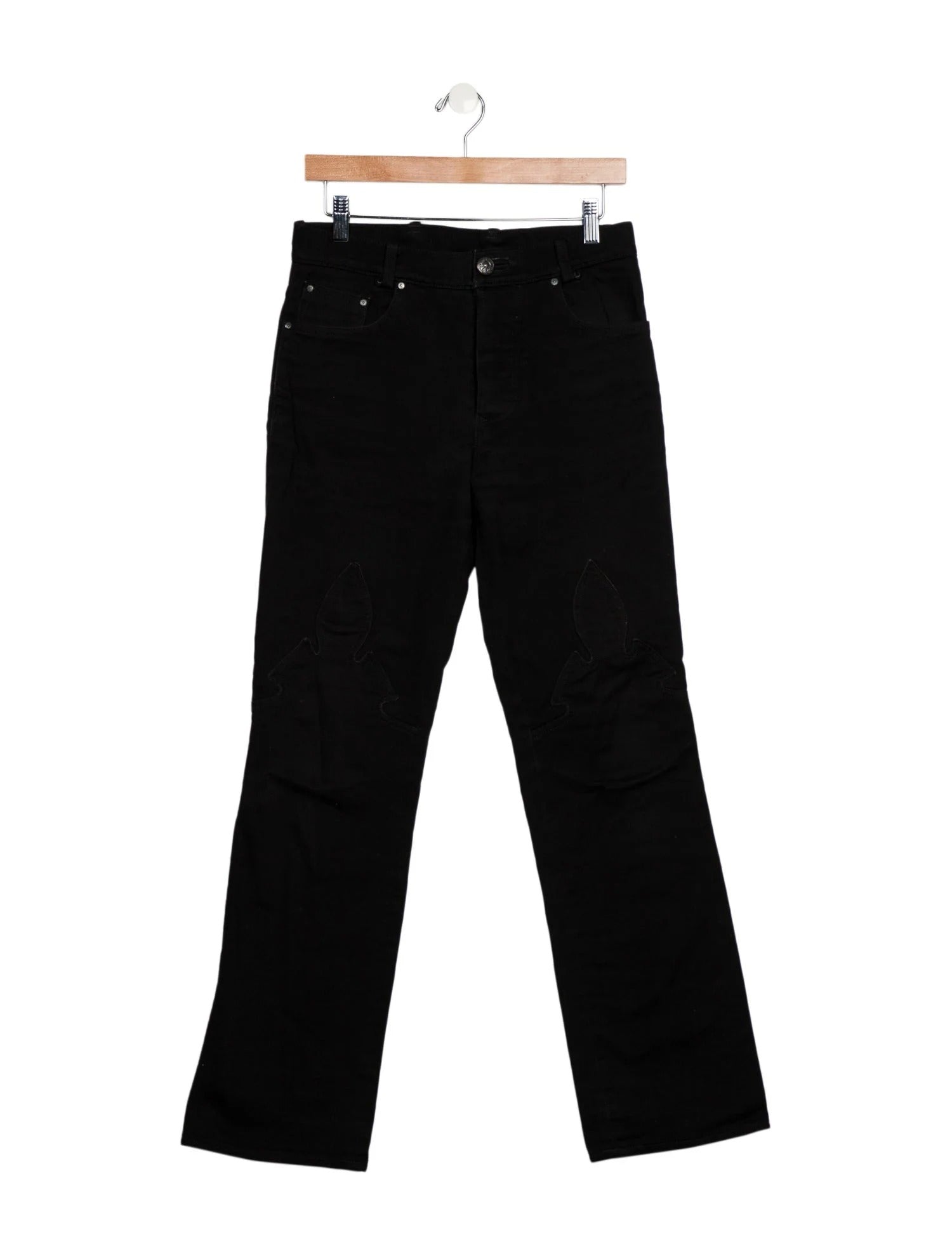 Chrome Hearts Fleur Knee Jeans - Chrome Hearts
