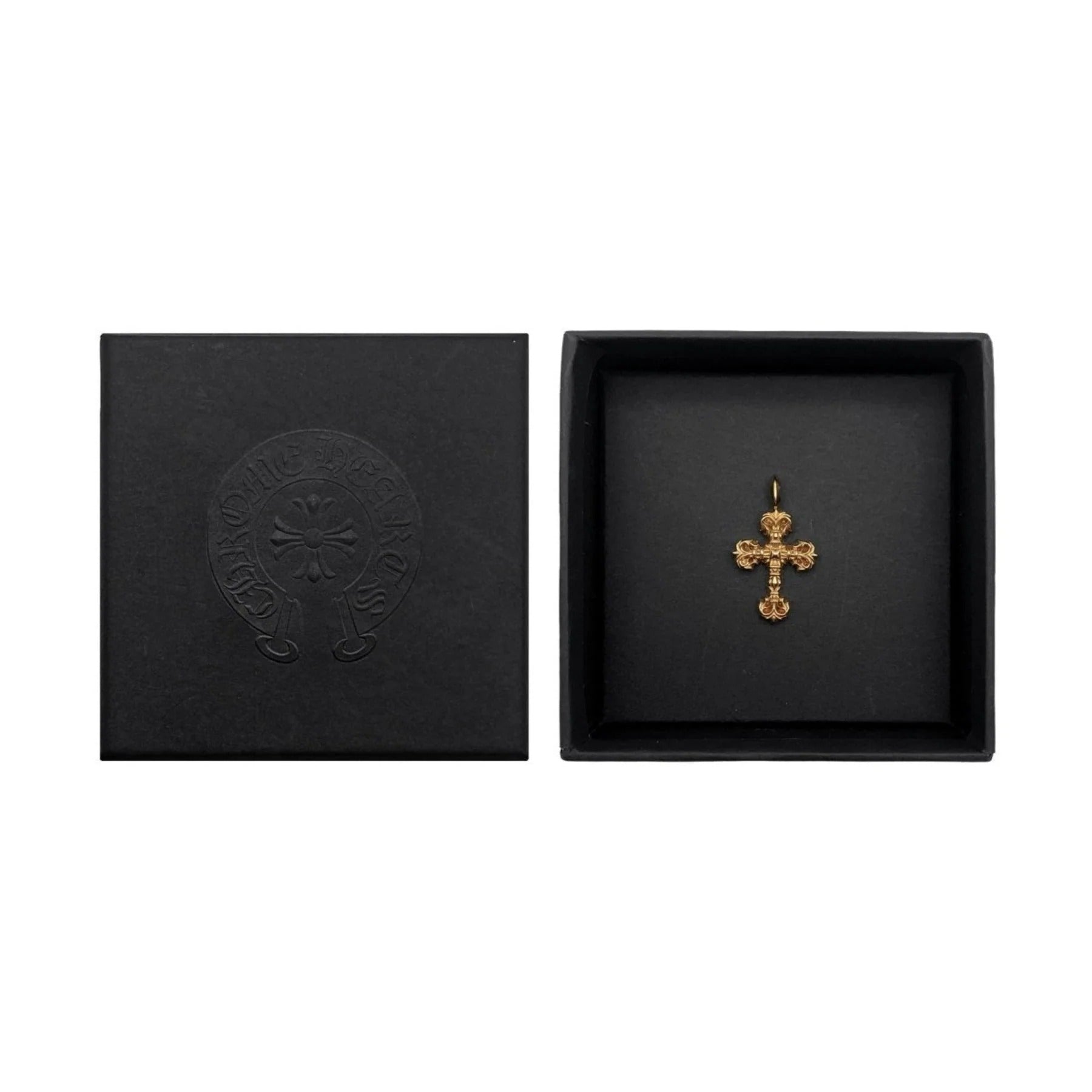 Chrome Hearts Gold Cross Necklace